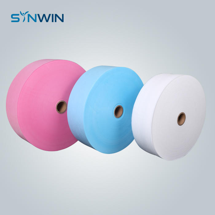 Breathable PP Nonwoven Fabric Disposable Face mask Raw Material PP Spunbond nonwoven fabric roll