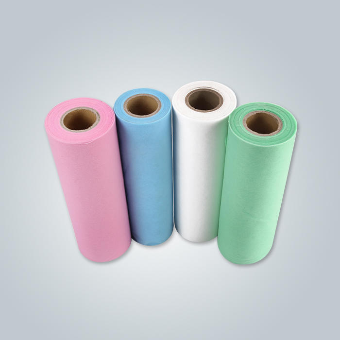 Non woven bed sheet roll pre-cut bed non-woven cloth Nonwoven reels for hospital use