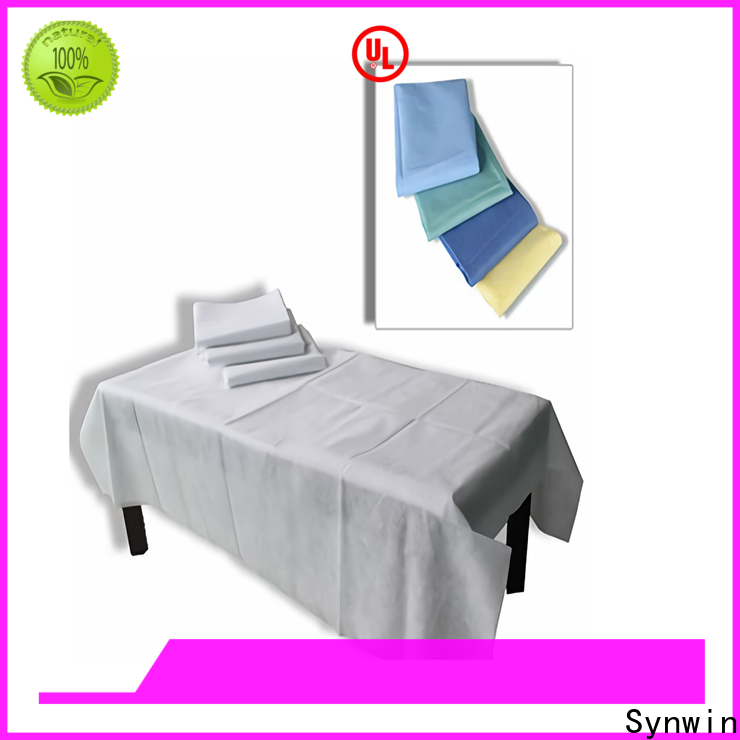 Synwin patient non woven bed sheet roll manufacturers for hotel
