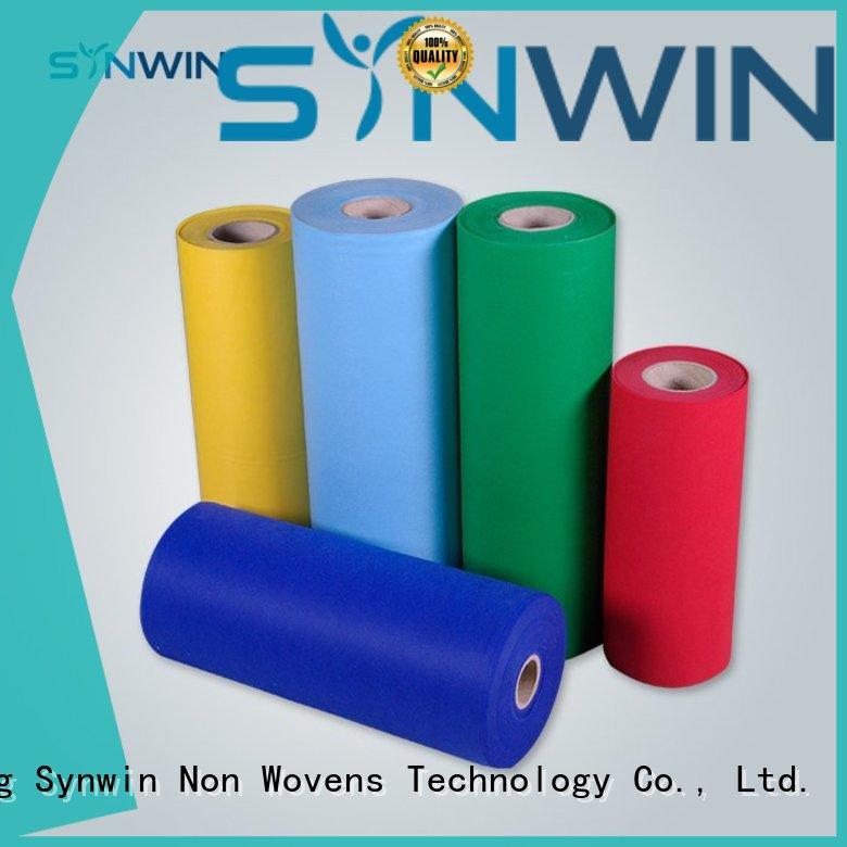 Synwin Non Wovens Brand disposable pp woven fabric customized factory