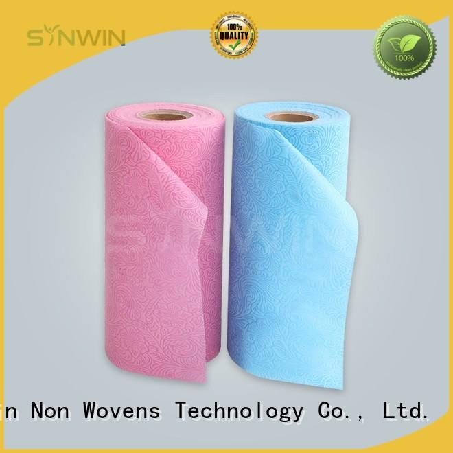 Synwin Non Wovens Brand color floral wrapping paper bib factory