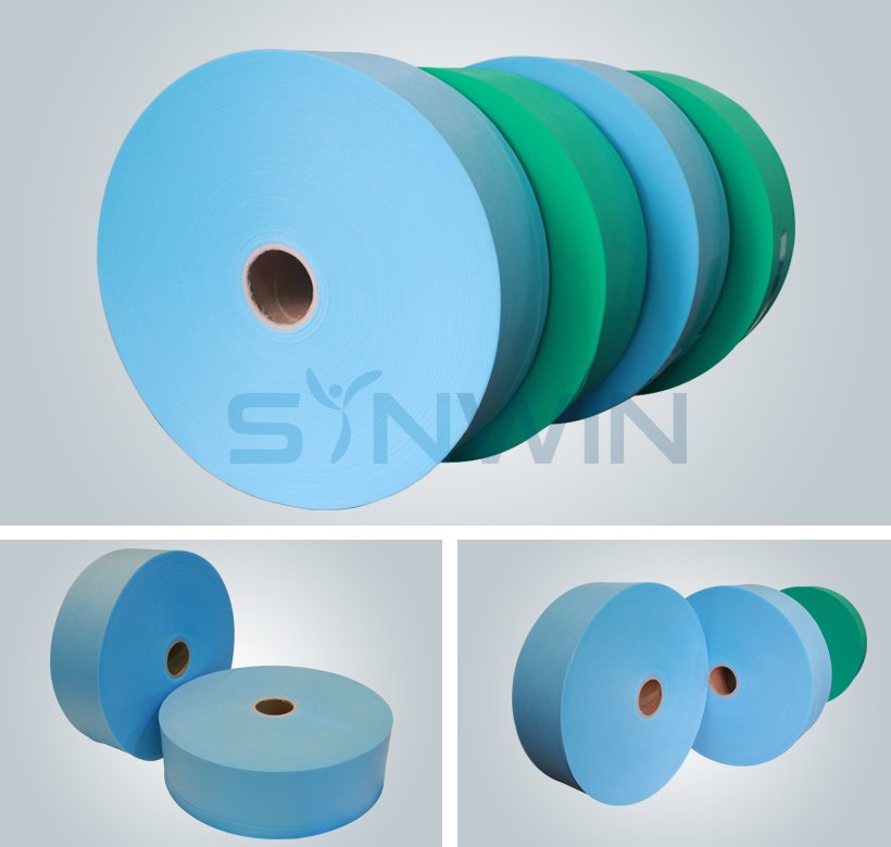 Synwin Non Wovens-30gsm Blue Color SS Nonwoven Fabric For Disposable Shoe Cover-3