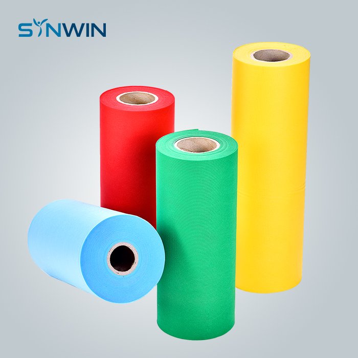 Latest spunbond nonwoven fabric colorful factory for home