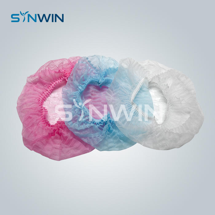 Disposable Non Woven Fabric Protective Head Cover Cap Products
