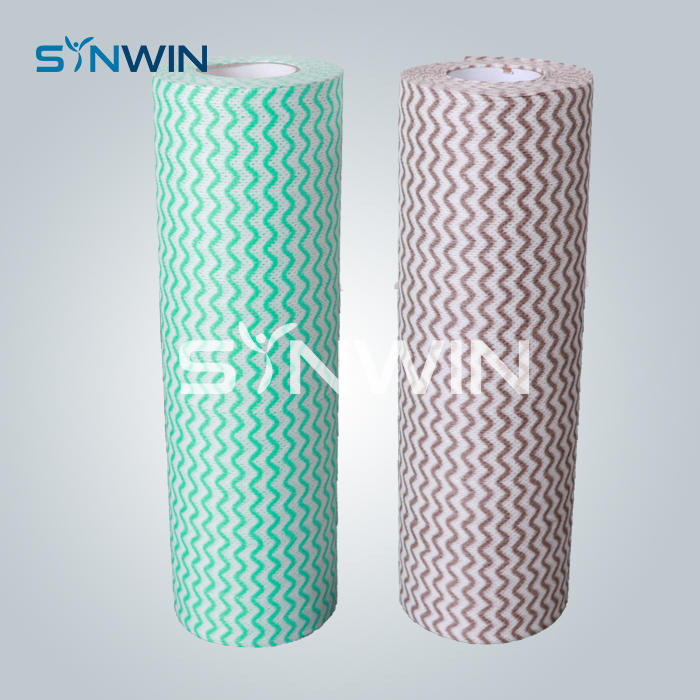 Spunlace Non Woven Fabric Washcloth Roll for Disposable Wet Wipes